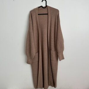 NWT Mauve Sweater Coat